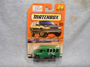 1999 MATCHBOX #24 chevy transport bus - Picture 1 of 2