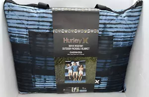 Hurley Water Resistant Outdoor Packable Blanket New With Tags 60”x 70” Free Ship - Picture 1 of 5