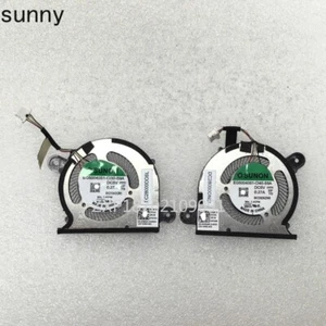 New for Dell XPS 9300 CPU GPU cooling fan 0WX28K 0FRK0V - Afbeelding 1 van 7