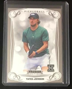 2023 Leaf Premier Edition Pickleball Base #40 Yates Johnson XRC - Picture 1 of 2