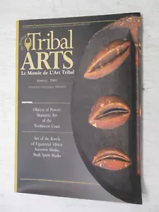 TRIBAL ARTS MAGAZINE SPRING 2001 KWELE EQUATORIAL AFRICA ANCESTOR BUSH MASKS - Foto 1 di 2