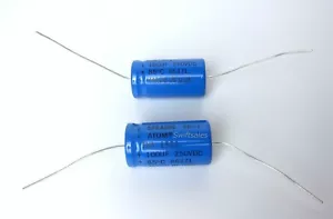 Sprague Atom TVA 1522 100uF 100μF 250V Elektrolytkondensator - Neu aus altem Lagerbestand Made in USA - Bild 1 von 3