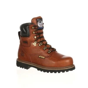 GEORGIA HAMMER BOTAS DE TRABAJO INTERNAS METATARSEL PUNTERA DE ACERO G8315 M/W 8-14 NUEVAS EN CAJA - Imagen 1 de 8
