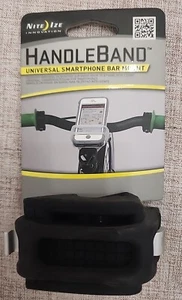 Nite Ize® HandleBand™ Universal Smartphone Bicycle Handlebar Mount Black - Photo 1 sur 4