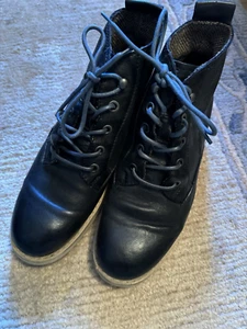 ❤️‼️ Stiefeletten Herren Gr. 43, Schwarz, Sohle Gummi, TOPP, Wie Neu ‼️ - Bild 1 von 4