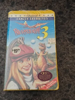 BRAND NEW Prehysteria! 3 (VHS; 1996) Clamshell RARE Sealed OOP Watermarks - Image 1 of 3