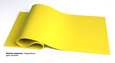 Computer keyboard, quiet keys sound dampening foam , 3mm 20.5 x 6.5 inches - Image 1 of 4