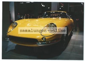 Coche deportivo FERRARI amarillo coche foto fotografía fotografía en exposición - Imagen 1 de 2
