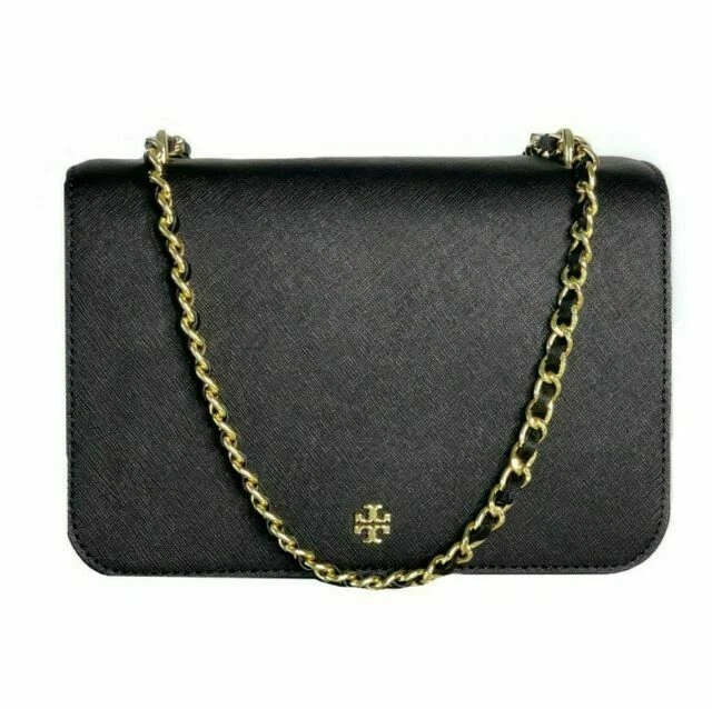 Tory Burch Emerson Small Shoulder Bag - Black