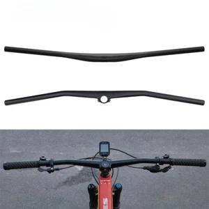 Carbon Mountain Bike Integrated Handlebar UD Matt 35*800mm with Computer Mount - Picture 1 of 22