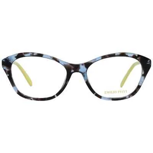 Emilio Pucci EP5100 055 Blue Havana Plastic Cat Eye Eyeglasses Frame 54-17-140 - Picture 1 of 3