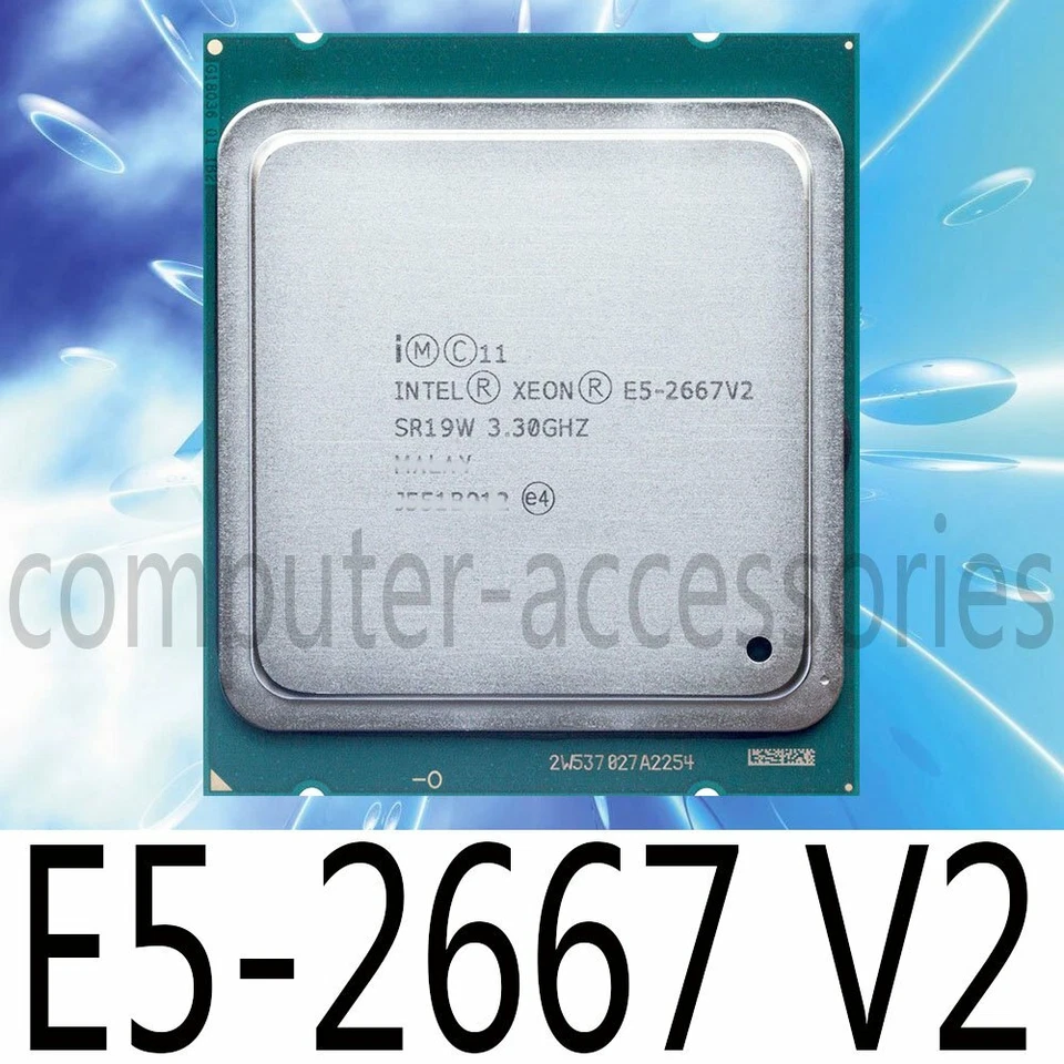 Intel Xeon E5-2667 V2 E5-2667V2 3.3GHz 8-Core 25MB LGA2011 CPU Processor - Image 1 of 1