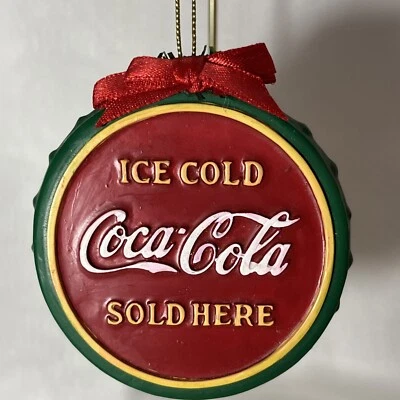 Tapa Botella Coca-Cola Navidad Vintage Adorno Coleccionable Foto 1 de 4