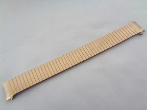 Reloj pulsera extensible vintage Rowi relleno de oro de 18 mm para uso o recuperación de oro - Imagen 1 de 9
