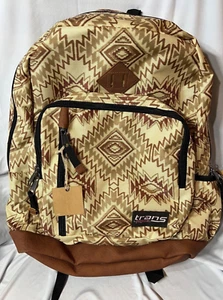 Trans by JanSport 15" Dakoda Rucksack - Soft Tan Southwest - Neu mit Etikett - Bild 1 von 10