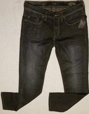 Buffalo David Bitton Driven Straight Men's Designer Black Jeans 29X34 NWD  - Image 1 of 4