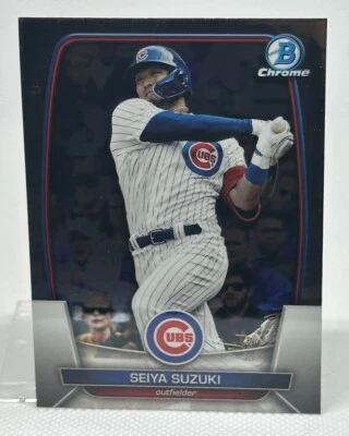Seiya Suzuki 2023 Bowman Chrome #16 Chicago Cubs - Image 1 of 2
