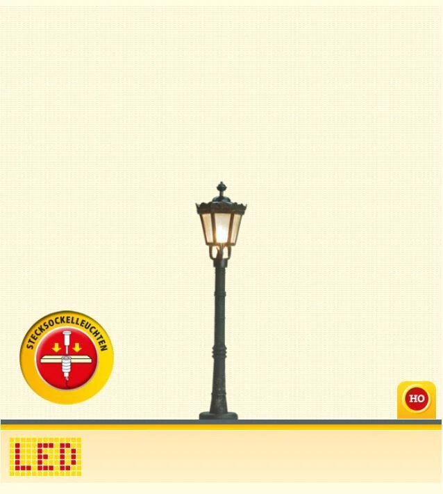 Brawa 84022 LED Parkleuchte mit Stecksockel  HO 1:87 NEU - Bild 1 von 1