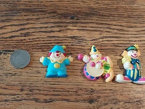 3 Vintage Clown Cute Kitsch Fridge Magnets  - Bild 1 von 4