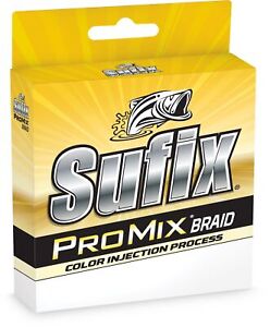 Sufix 630 ProMix Braid 300 Yd Spool Green Pick 40, 50, 65, 80 # test