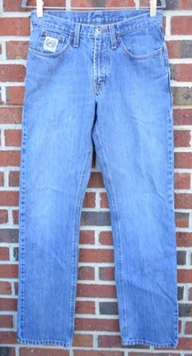 Cinch Men's 29x34 White Label Mid Rise Relaxed Fit Straight Leg Blue Jean - Image 1 of 4