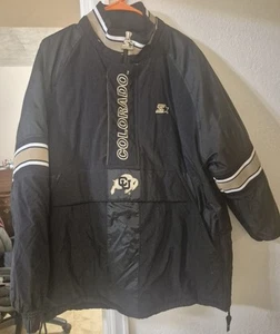 Giacca Pullover Vintage Starter Colorado Buffaloes CU - Grande - Foto 1 di 4