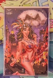 Zenescope Comics Februar Livestream Karneval Sammlerstück Cover Mike Krome fast neuwertig - Bild 1 von 2