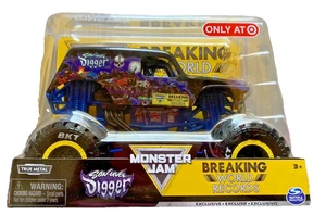 Monster Jam 2021 Breaking World Records SON-UVA-DIGGER Monster Truck NEW 1:24 - Picture 1 of 8