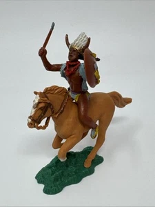 HERALD Britains vintage indiano a cavallo cavallo mancante gamba - Foto 1 di 8