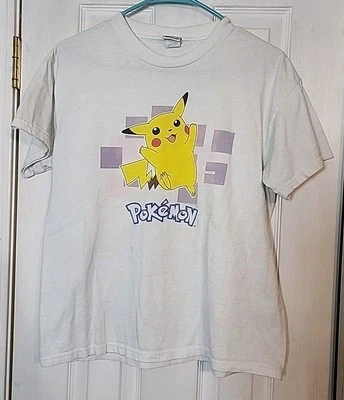 Camisa Nintendo Pokémon Pikachu 1999 talla juvenil XL Foto 1 de 4
