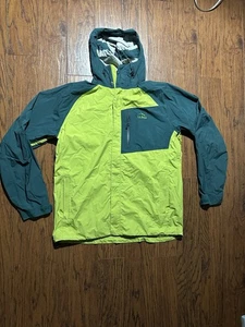 LL Bean Chaqueta Para Hombres Medio Azul Abrigo de Lluvia Cremallera Completa Impermeable TEK 02 Adulto - Imagen 1 de 8