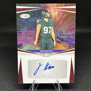 2025 Sage High Series Football Jonathan Kim Autograph A-JK2 - Bild 1 von 2