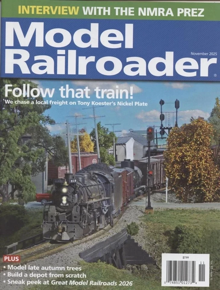 Model Railroader November 2025 - Image 1 of 1