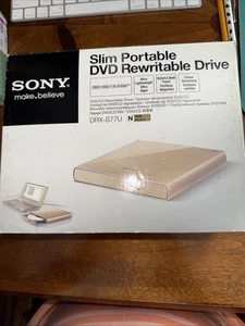SLIM SONY Portable Rewritable Drive DRX-S77U - Picture 1 of 5