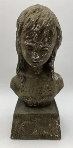 Vtg Parastone, Holland, Bust Sculpture Of A Girl, 6.5x3x2” - Picture 1 of 6