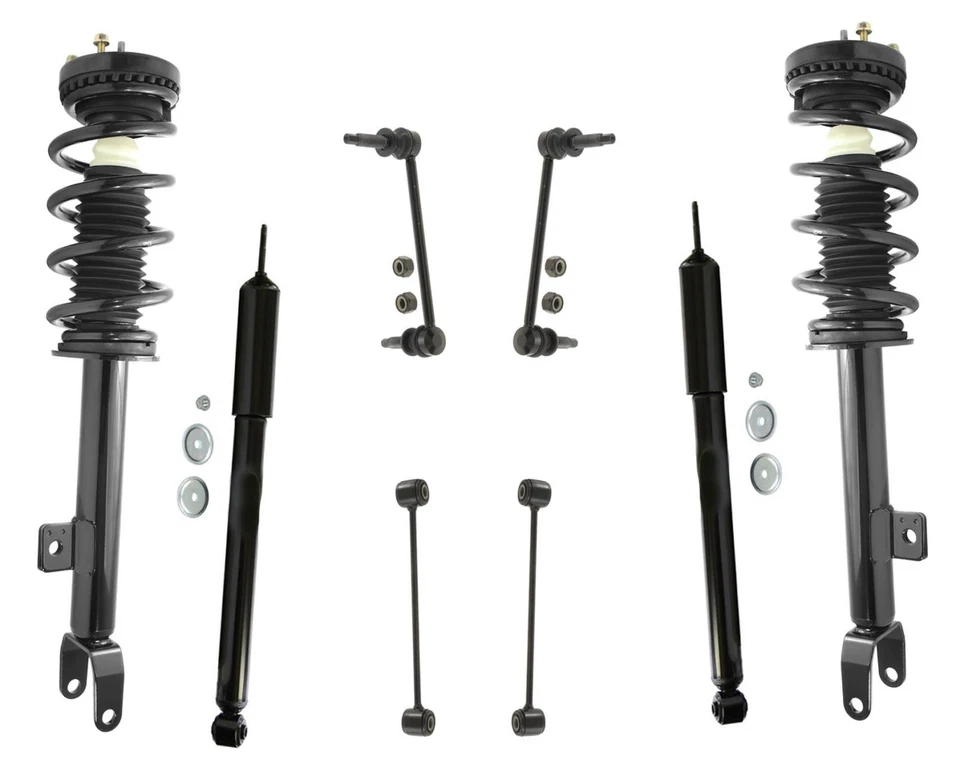 Front Complete Spring Struts for 2012-2017 Dodge Charger 3.6L V6 RWD 8PC Kit - Image 1 of 4