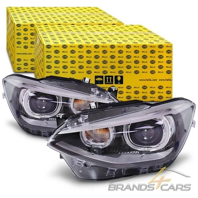 HELLA 2x BI-XENON SCHEINWERFER LINKS+RECHTS FÜR BMW 1-ER F20 F21 BIS BJ 03.2015 - Bild 1 von 4