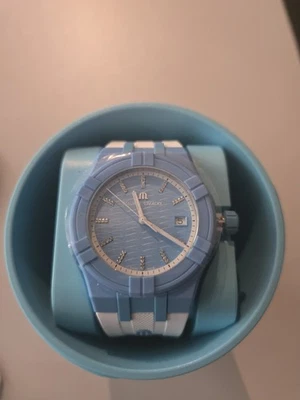 Maurice Lacroix Men's Aikon #Tide 40mm Quartz Watch AI2008-AAAA1-3A0-0 - Image 1 of 4