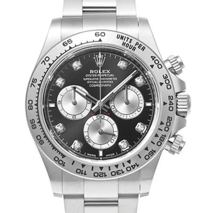 ROLEX Daytona Black x Steel Diamond 126509 #Mo003 - Picture 1 of 7