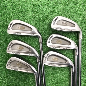 Callaway PAT-PEND S2H2 Iron Set 6pcs 5-9.PS Dynamic Gold R300 Flex R - Picture 1 of 13