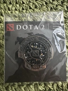 DOTA 2 Attendee Pin Exclusive 2021 TI10 - Picture 1 of 2