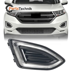 Fit Ford Edge 2015-18 Driving Lamp DRL Right LED Front Bumper Clear Fog Light  - Picture 1 of 13