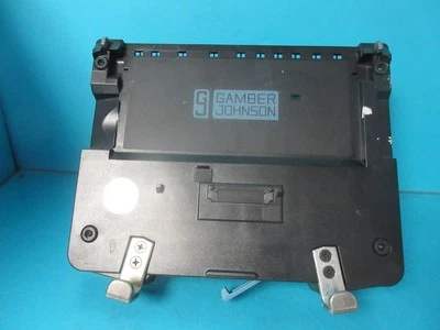 ESTACIÓN DE ACOPLAMIENTO PARA COMPUTADORA VEHÍCULO GAMBER JOHNSON GETAC S410 7160-0578-00 CON MONTAJE Foto 1 de 4