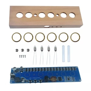 Alarm Clock For Electronics Enthusiasts DIY Kit Neon Lights Refresh Time Setting - Afbeelding 1 van 10