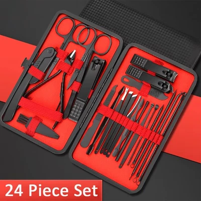 Kit de Manucure Professionnelle en Acier Inoxydable : 24 pièces - Bild 1 von 3
