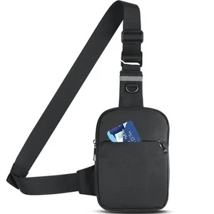 Small Sling Bag Mini Crossbody Bag with RFID Blocking Fashionable Fanny Pack ... - Picture 1 of 7