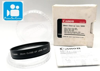 🎦视频👀✨未使用✨ 佳能 58 毫米特写镜头 500 D 日本 — 第 1/4 张图片