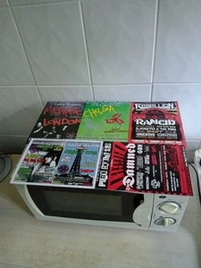 5 A5 UK Punk Flyers Damned, Cock Sparrer etc - Picture 1 of 8