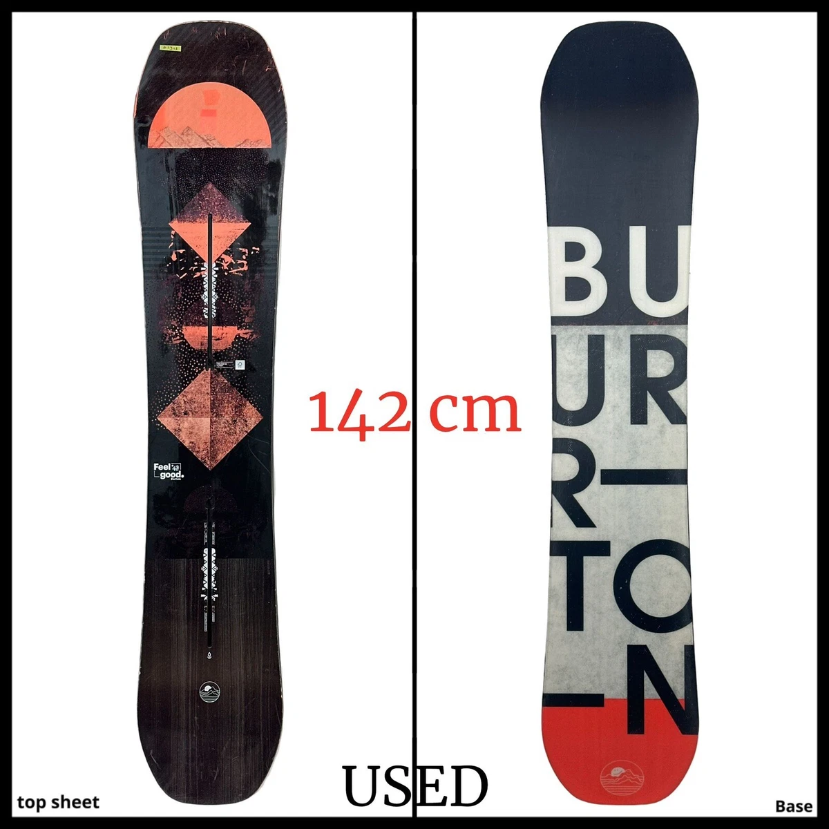 Burton Feelgood Flying V Snowboard for sale - eBay