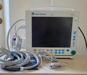DATEX OHMEDA S/5 KOMPAKTER ANÄSTHESIEMONITOR MIT NIBP, SPO2, EKG MIT GASDETEKTOR - Bild 1 von 10